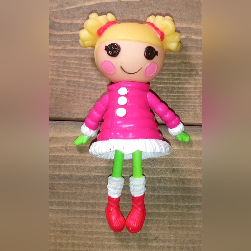 Holly Sleighbells Mini Lalaloopsy 3"Doll figure blonde